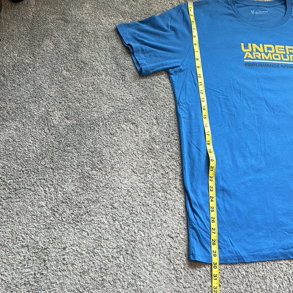 NWOT, never worn Under Armour XXL Men’s blue  t-shirt - Picture 3 of 5